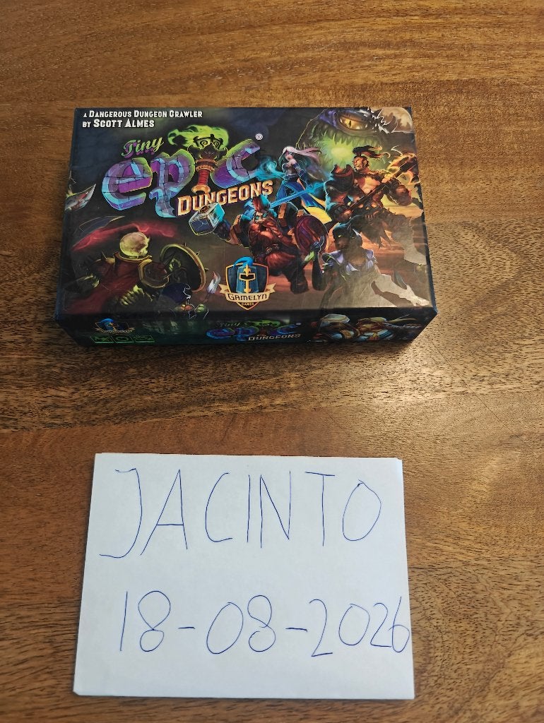 Tiny Epic Dungeons, Een of twee spelers, Ophalen of Verzenden, Zo goed als nieuw, 999 Games
