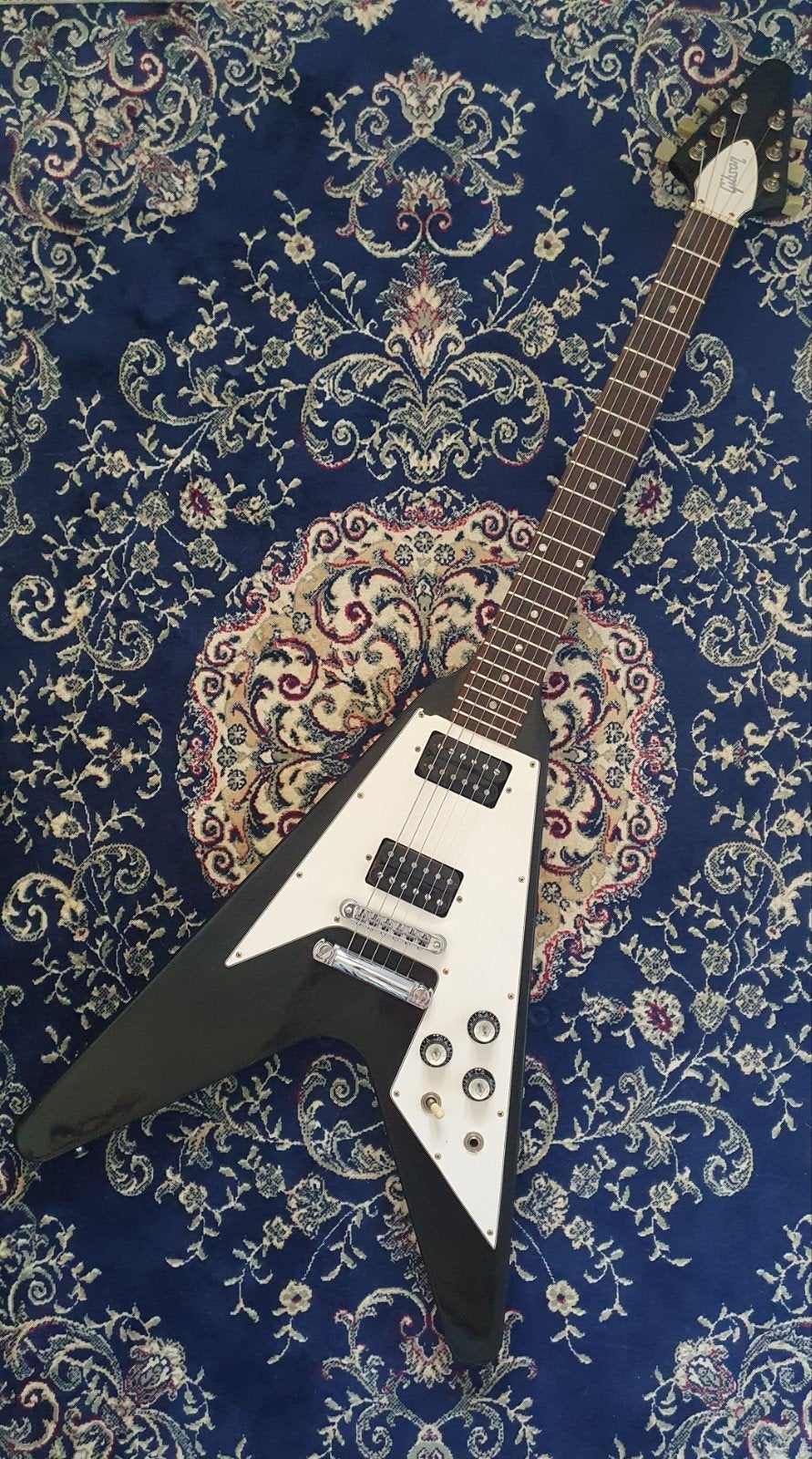 1991 Gibson Flying V '67 Reissue USA, Muziek en Instrumenten, Ophalen, Gebruikt, Solid body, Gibson