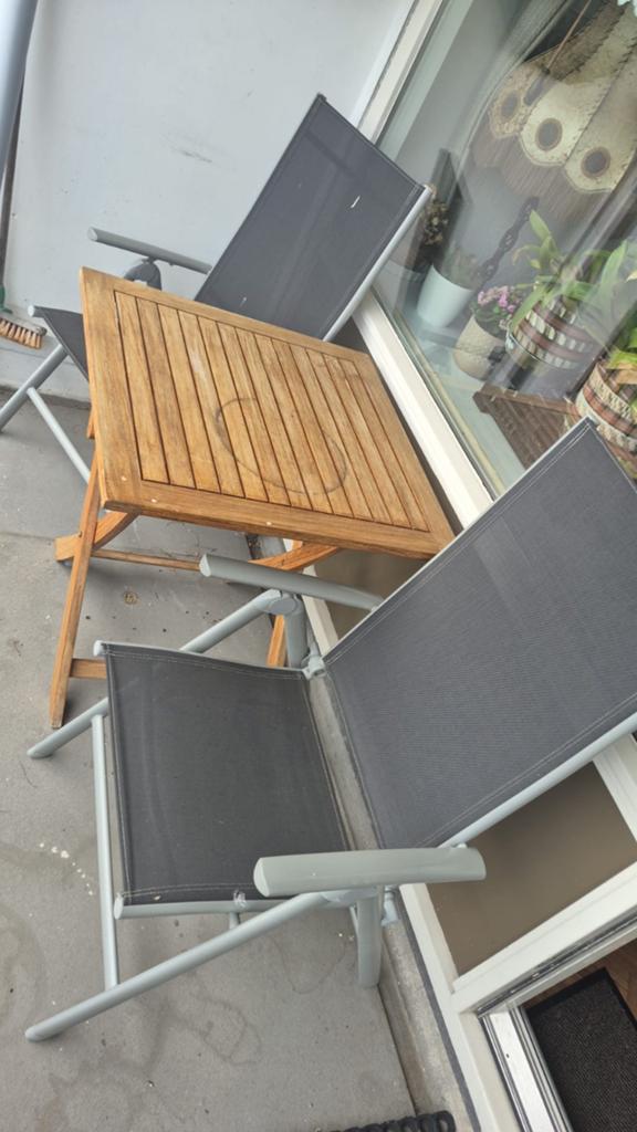 Tuinsetje, Tuin en Terras, Tuinstoelen, Ophalen, Gebruikt