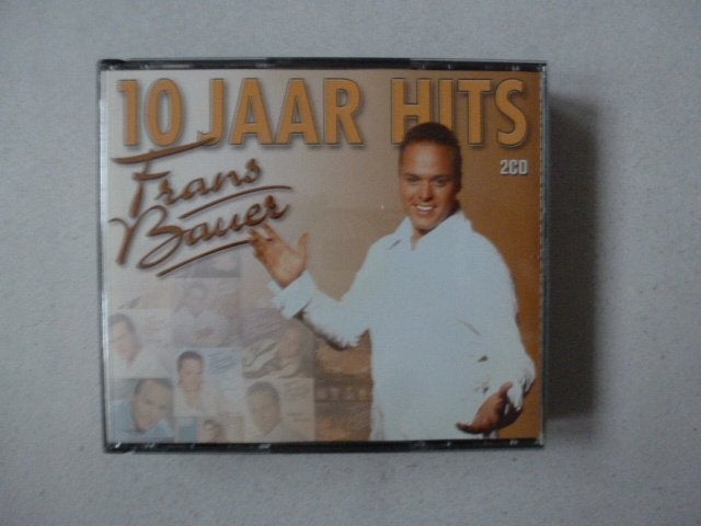 DUBBEL CD FRANS BAUER 10 jaar FRANS BAUER samen 35 nummers, Ophalen of Verzenden, Zo goed als nieuw, Levenslied of Smartlap