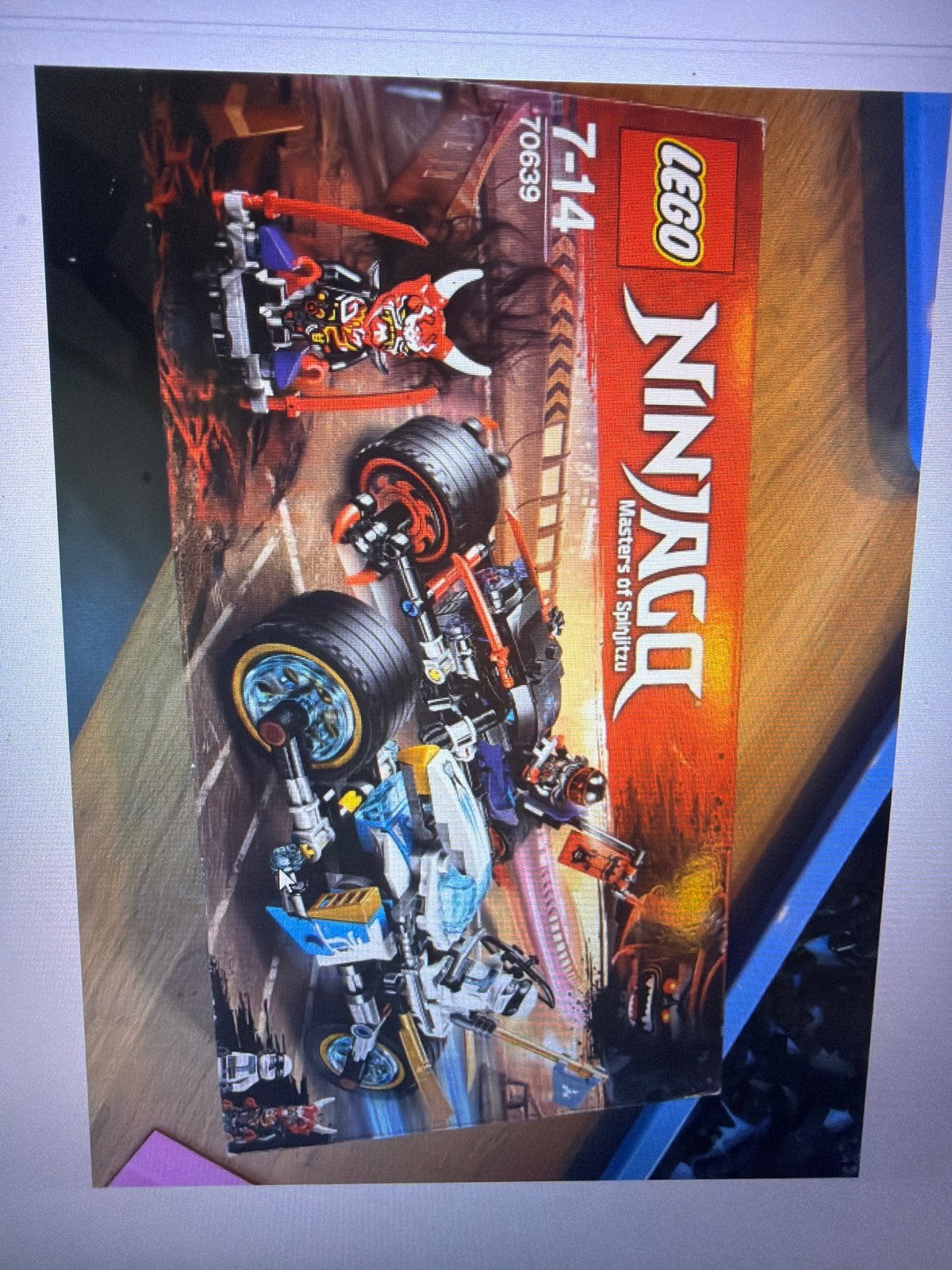 Lego Ninjago 70639 Slangenjagermotor (compleet), Ophalen of Verzenden, Gebruikt, Overige merken