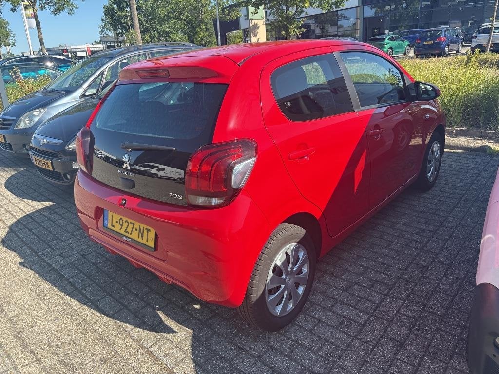 Peugeot 108 1.0 e-VTi Active (bj 2021), Voorwielaandrijving, Stof, Gebruikt, 4 stoelen