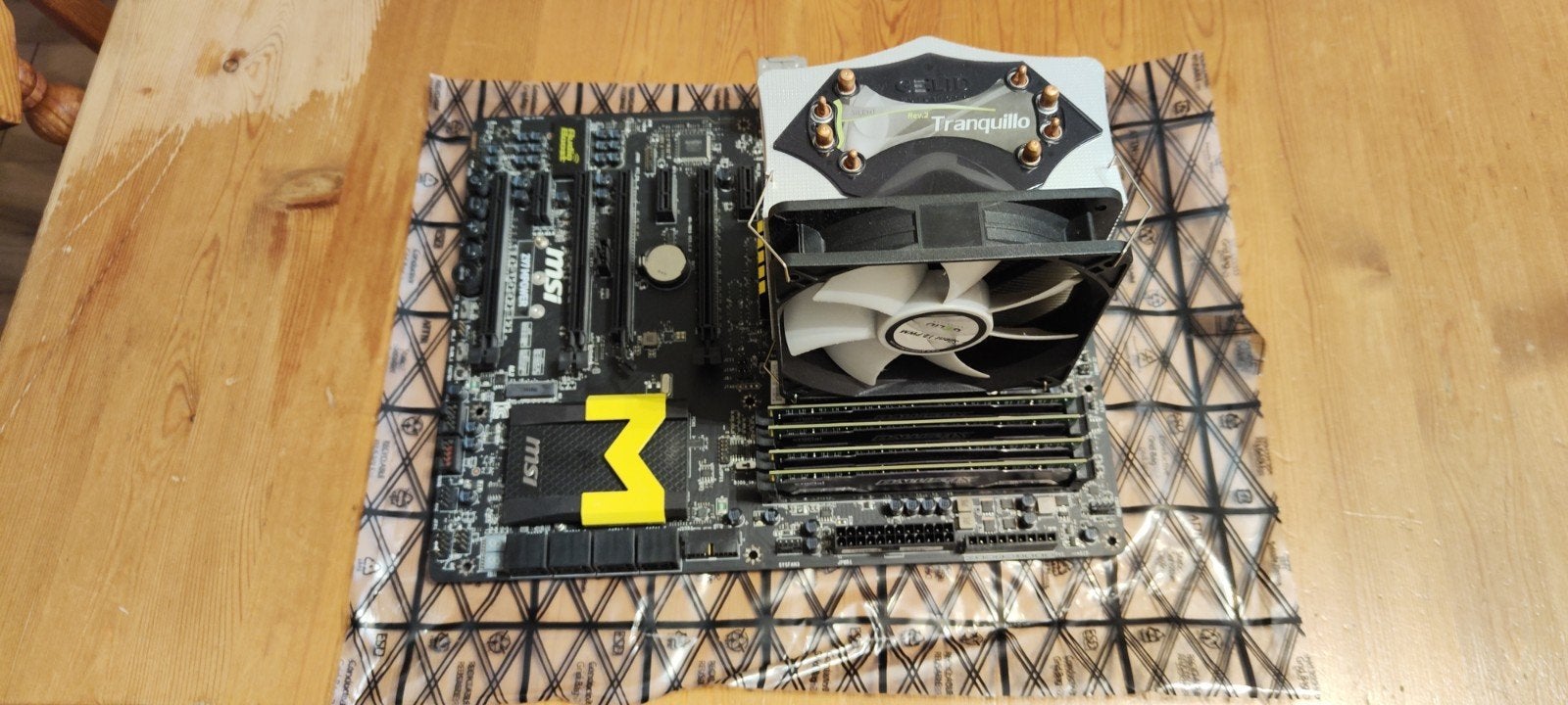 MSI Z-97 Mpower met Intel Core i7 4790k en 24 gb ram, Ophalen, Gebruikt, DDR3, LGA 1150