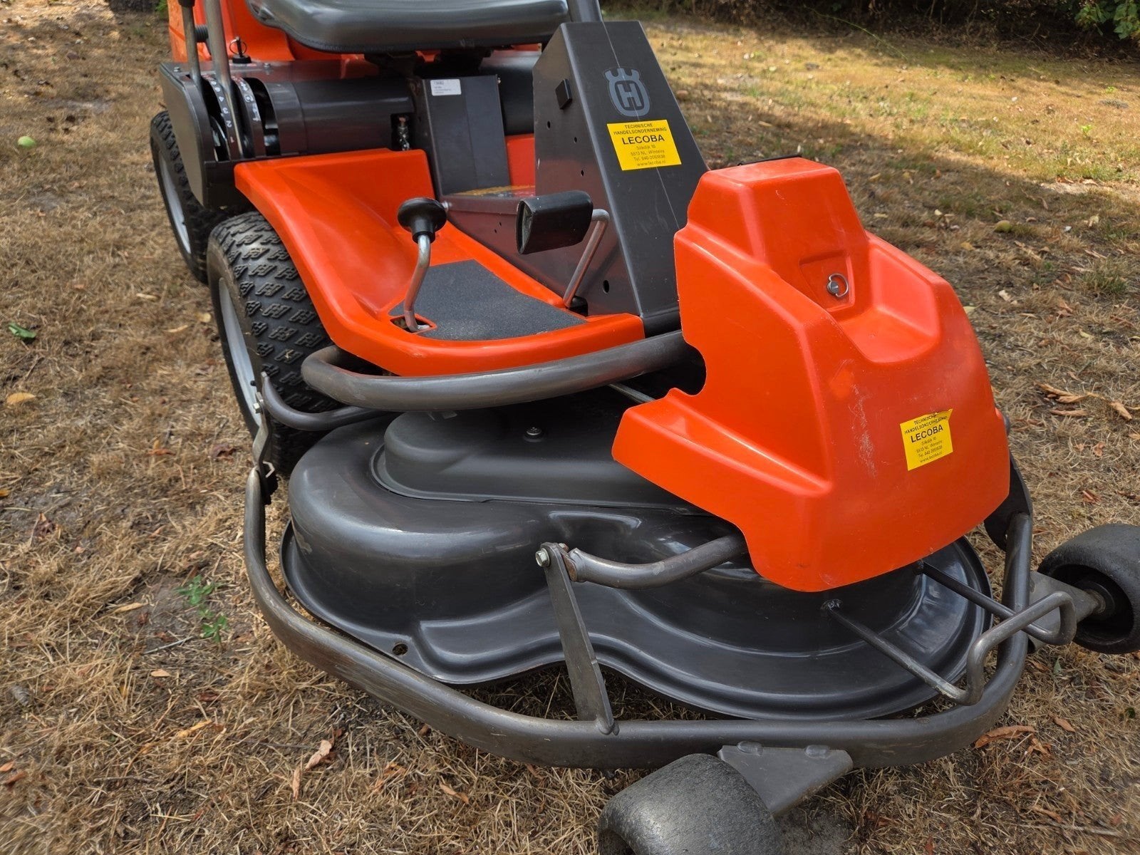 Husqvarna Rider 15c - 18.5 PK Hydrostaat - Nieuw Onderhoud, Ophalen, Zo goed als nieuw, Husqvarna, Mulchfunctie