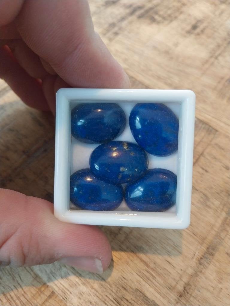 A kwaliteit lapis lazuli cabochons edelsmid, Sieraden, Tassen en Uiterlijk, Edelstenen, Ophalen of Verzenden