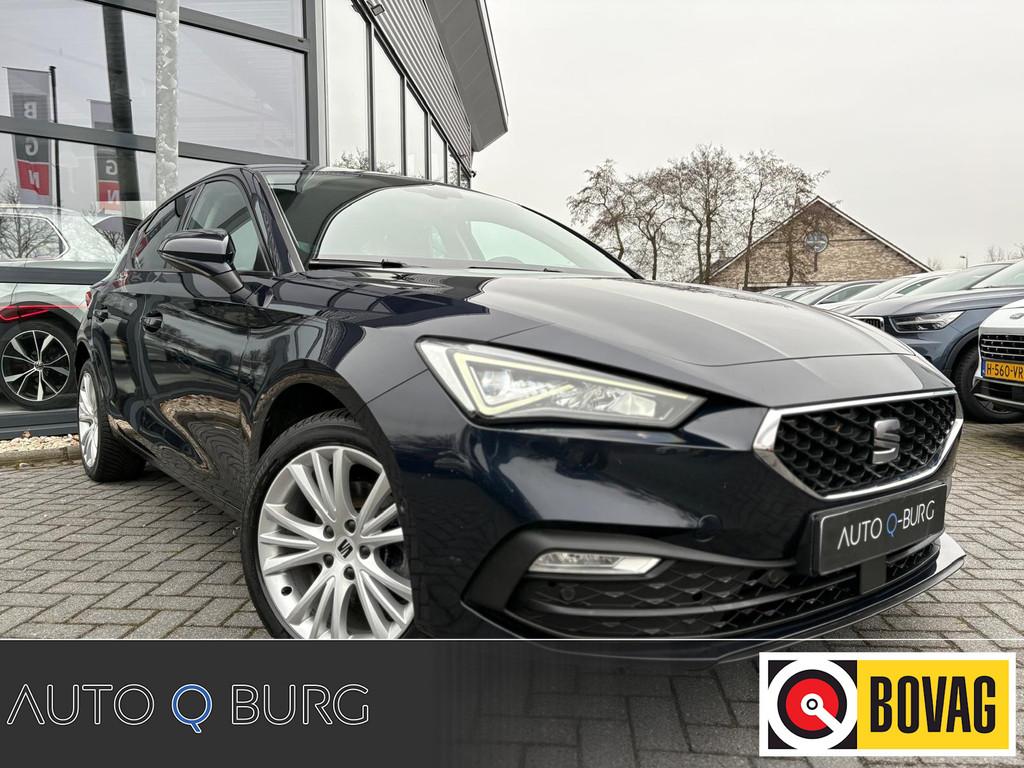 Seat Leon 1.0 eTSI Automaat 2022 | CarPlay | RIJKLAAR| Cruis, Stof, Gebruikt, 1338 kg, Origineel Nederlands