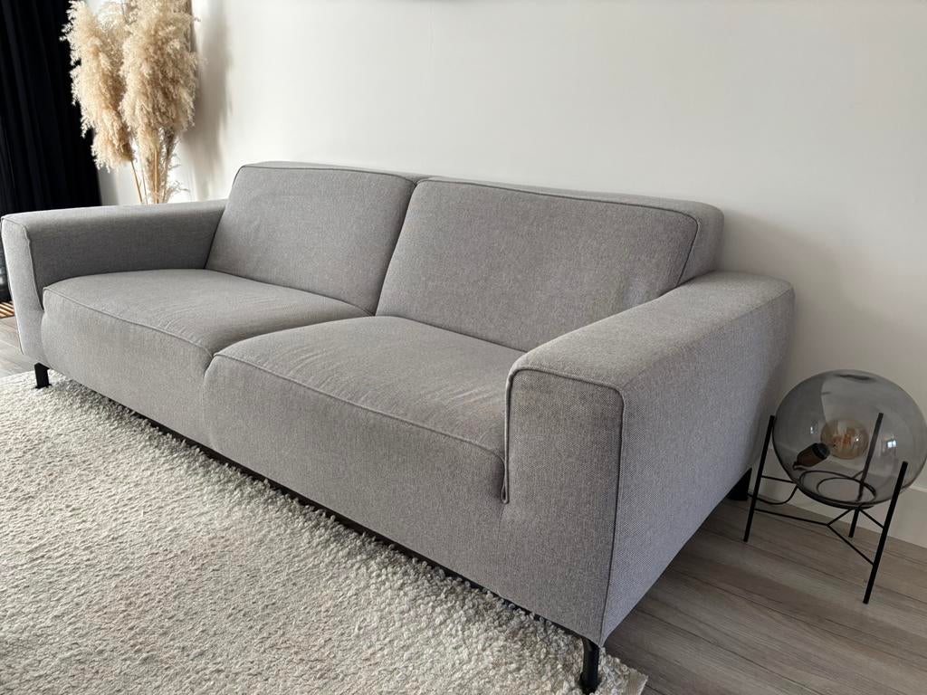 3 zit bank Lot - Grijs, Ophalen, Driepersoons, 75 tot 100 cm, Zo goed als nieuw