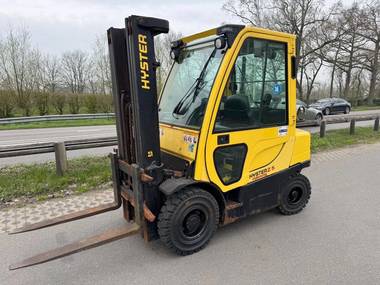 Hyster H25FT (bj 2006), Zakelijke goederen, Machines en Bouw | Heftrucks en Intern transport, 2000 tot 3000 kg, LPG, Heftruck
