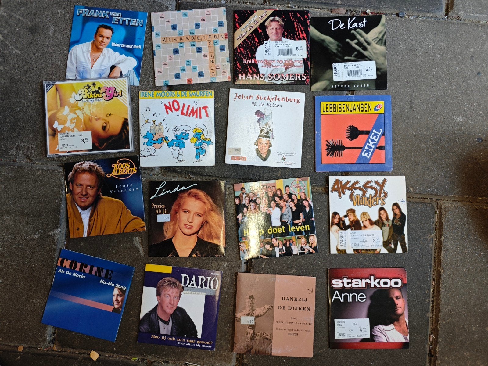 Partij Cd Singles ongeveer 700 stuks Nederlandse ,muziek, Cd's en Dvd's, Ophalen of Verzenden, Nederlandstalig
