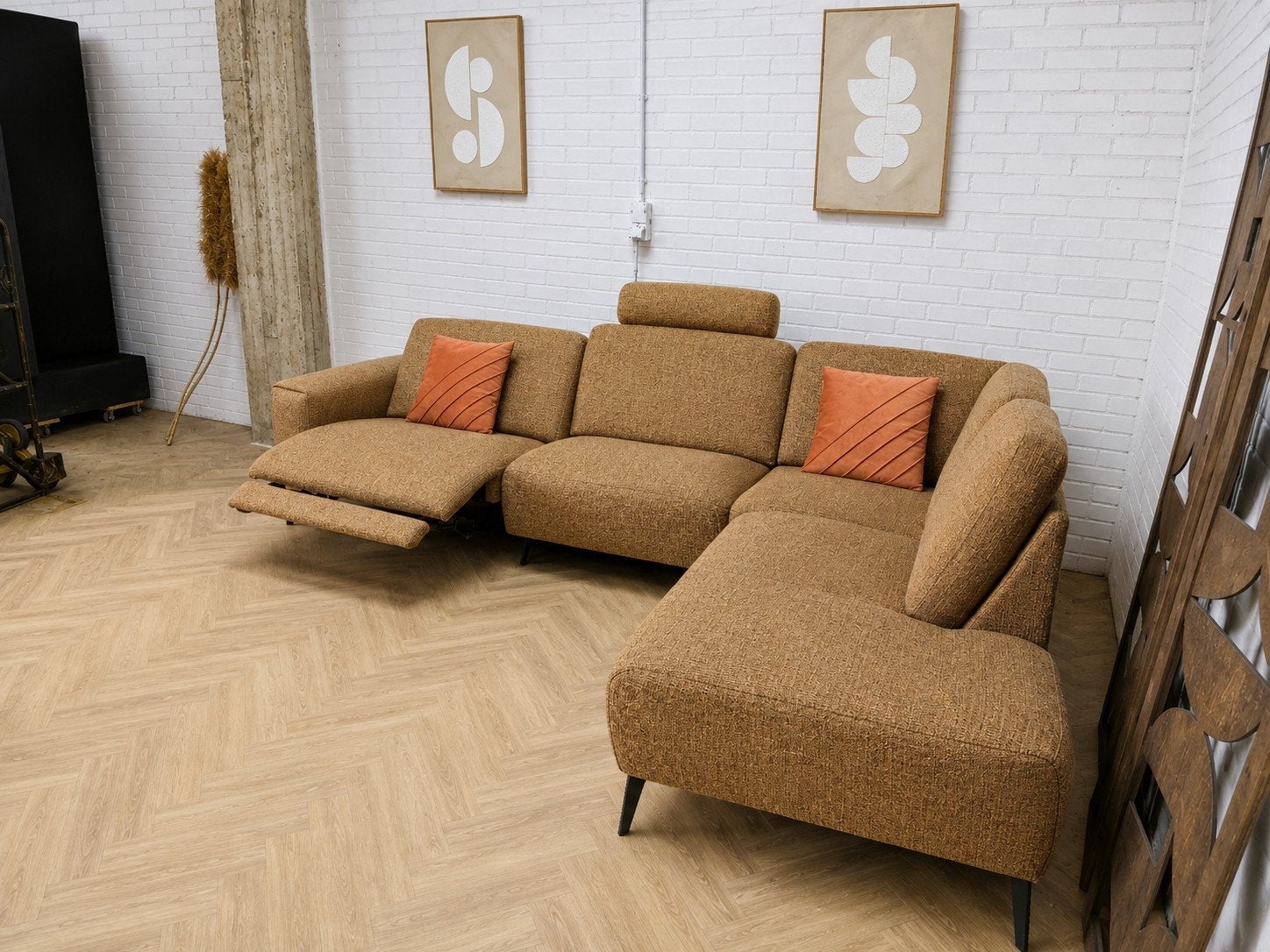 Hoekbank | Montel | Tuscan, Huis en Inrichting, Banken | Bankstellen, Modern, Comfortabel, Hoekbank, 300 cm of meer, Ophalen of Verzenden