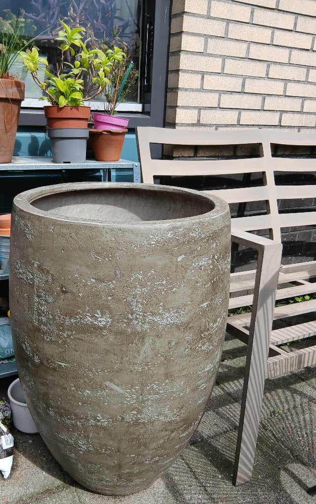 Grote buitenpot, Ophalen, Kunststof, Gebruikt, 40 cm of meer