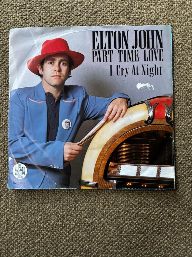 Elton John - Part Time Love, Cd's en Dvd's, Ophalen of Verzenden, Zo goed als nieuw, 7 inch, Pop