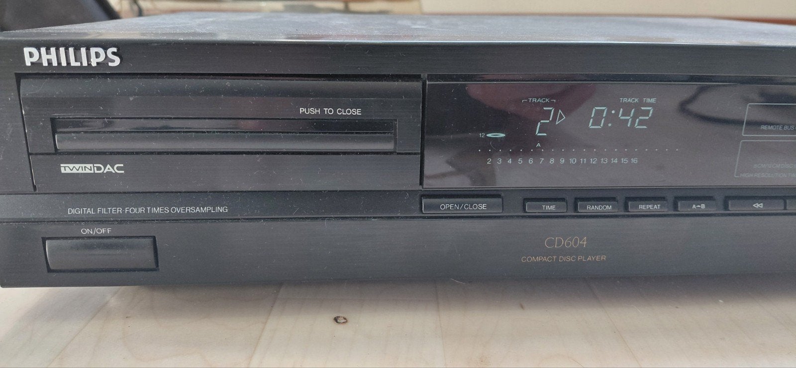 Philips cd604 cd speler, Audio, Tv en Foto, Cd-spelers, Ophalen of Verzenden, Gebruikt, Philips