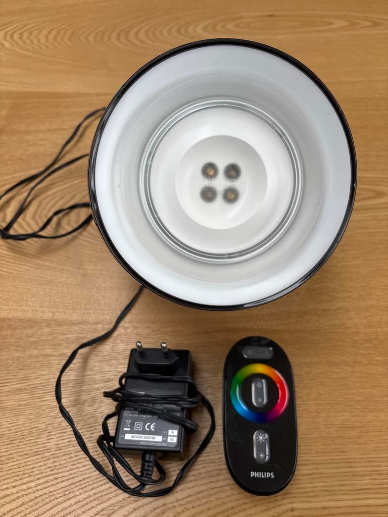 Philips Living Colors LED Lamp met Afstandsbediening, Ophalen of Verzenden, Gebruikt