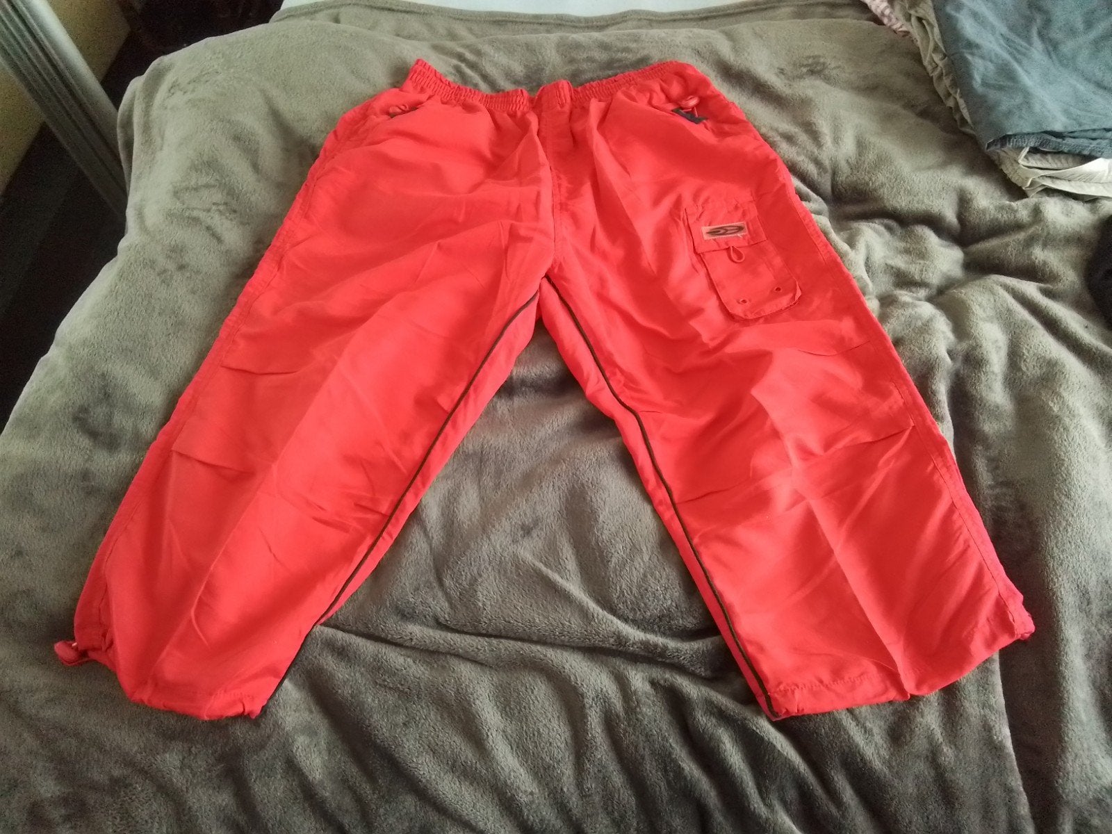 Bodyboard drie kwart broek rood, maat M/M, Ophalen of Verzenden, Zo goed als nieuw, Rood