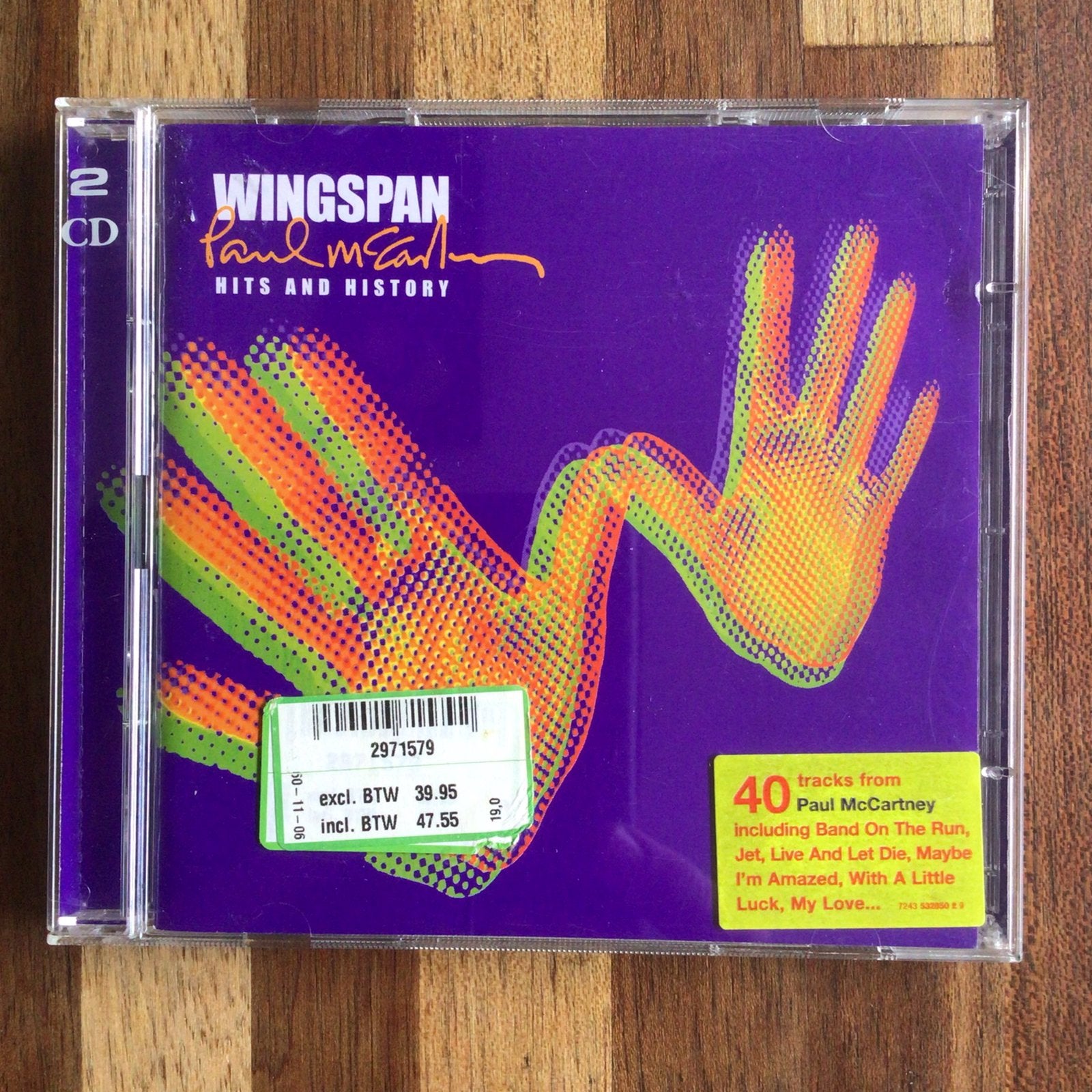 Paul McCartney - 2-cd - Wingspan - Hits & History, Ophalen of Verzenden, Zo goed als nieuw