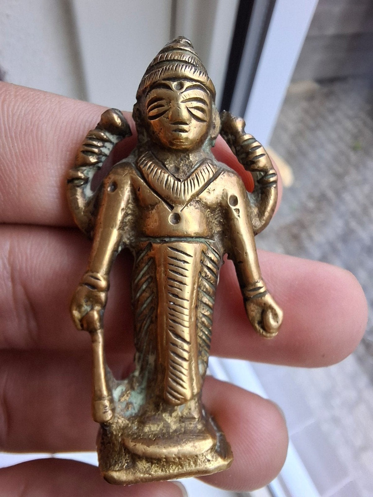Antieke vishnu, Ophalen of Verzenden