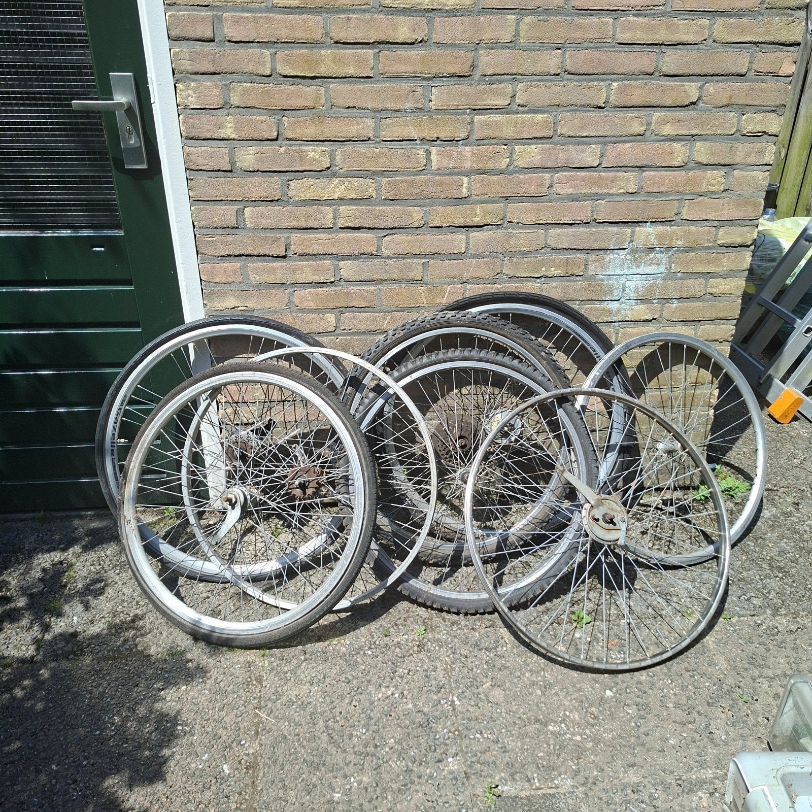 Velgen 28 inch  in 1 koop €75, Gebruikt, Mountainbike, Gazelle fiets, Ophalen