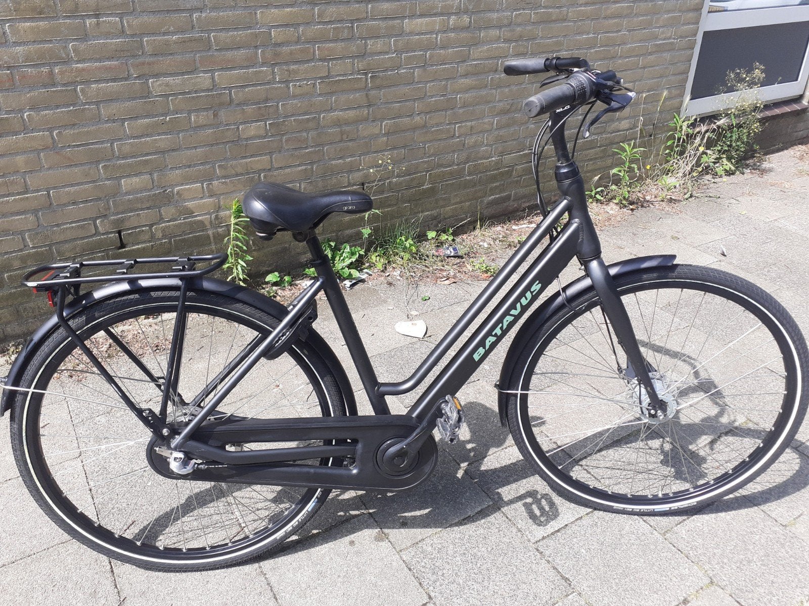 Batavus fonk Matt zwart, Ophalen, Zo goed als nieuw, Batavus, Versnellingen