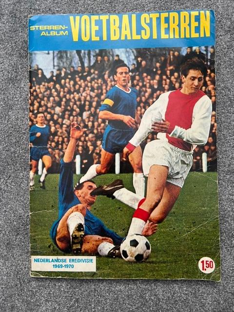 Vanderhout 1969-1970 voetbal album compl onbeschreven cruyff, Ophalen of Verzenden, Zo goed als nieuw, Ajax, Boek of Tijdschrift