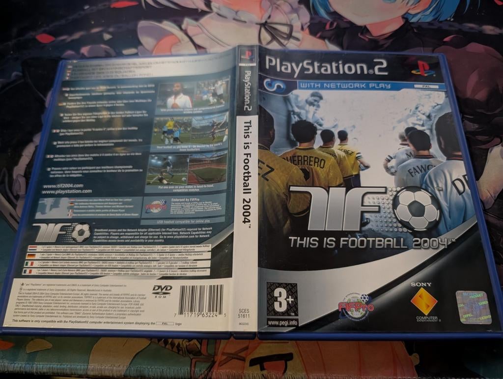This is Football 2004 - PlayStation 2 (PS2), Gebruikt, 2 spelers, Ophalen of Verzenden, Eén computer