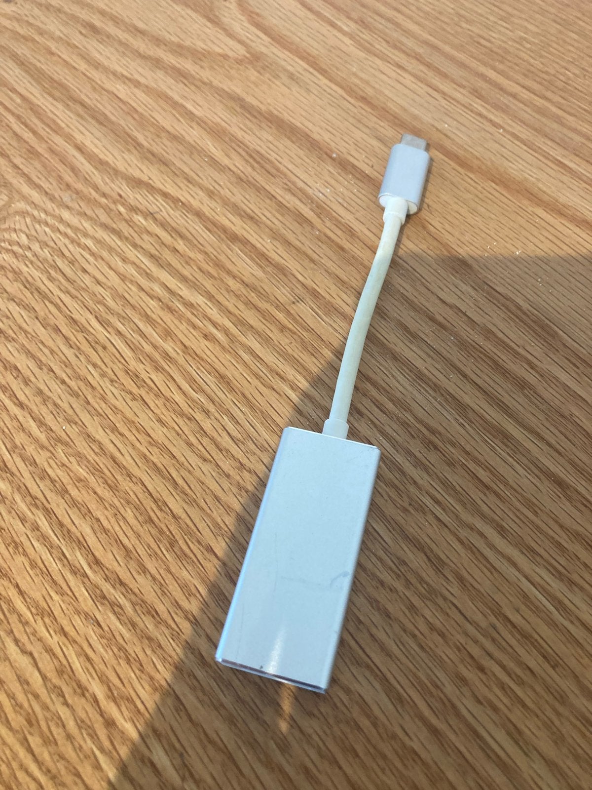 USB-C naar DisplayPort Adapter, Computers en Software, Pc- en Netwerkkabels, Ophalen of Verzenden, Gebruikt