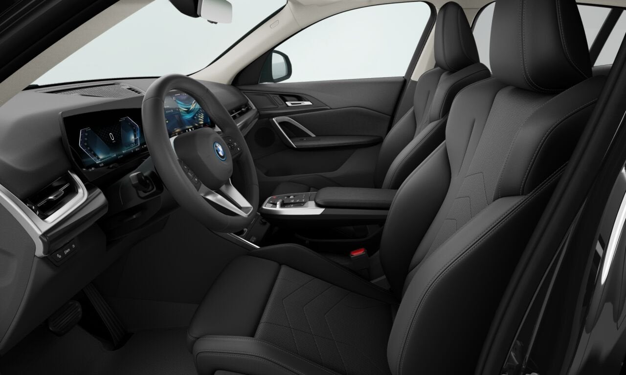 BMW iX2 eDrive20 Pure Edition (bj 2026, automaat), Parkeerassistent, IX2, Zwart, Blauw