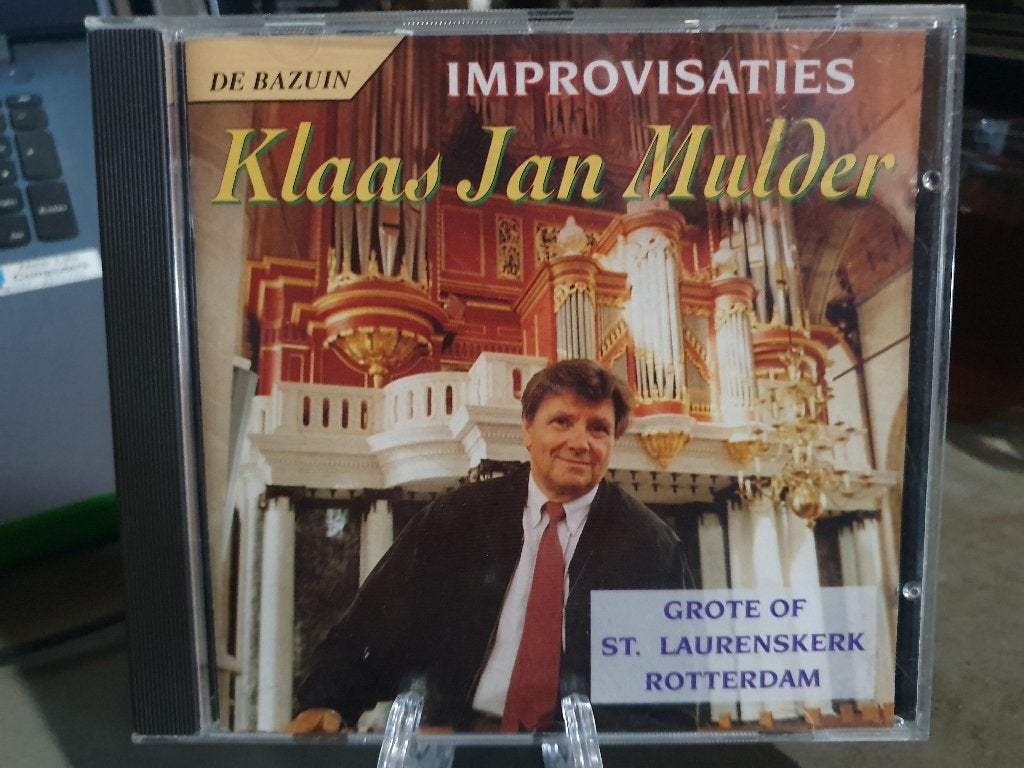 Klaas Jan Mulder - improvisaties Laurenskerk Rotterdam CD, Ophalen, Barok, Zo goed als nieuw, Overige typen