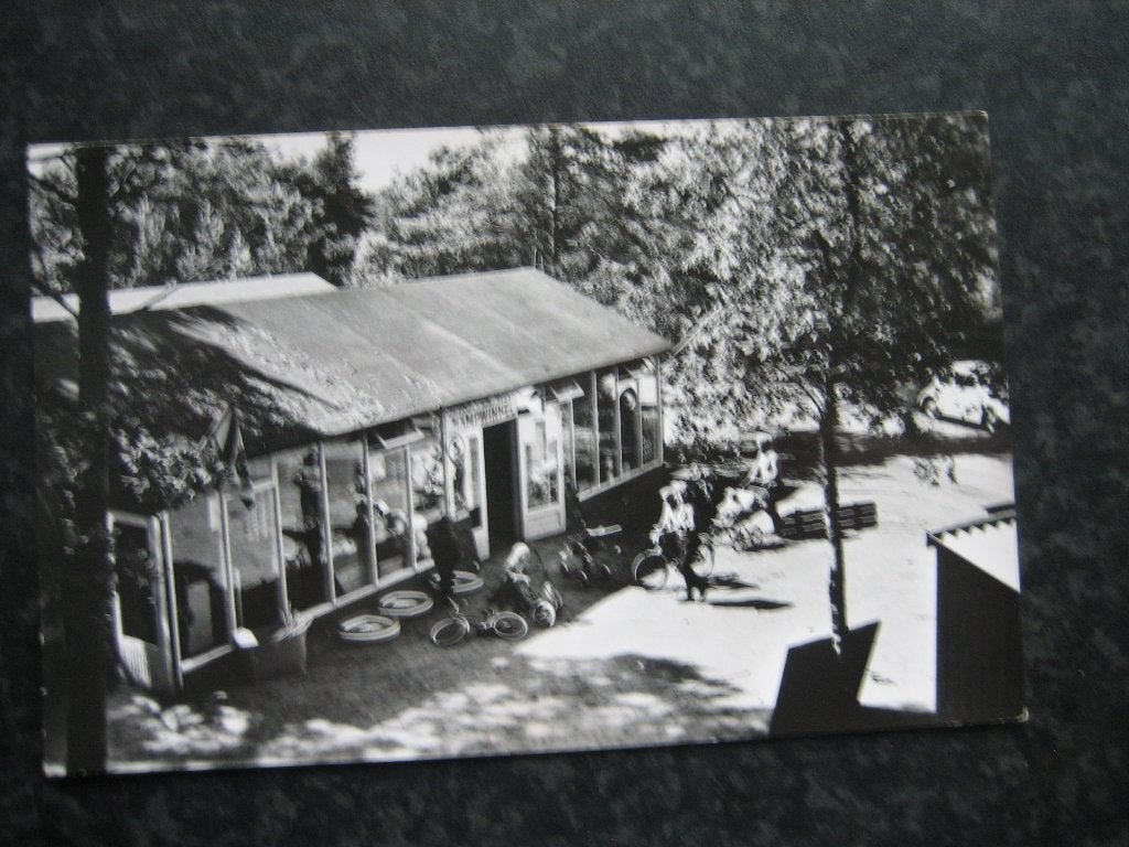 VIERHOUTEN Kampeercentrum Saxenheim D  1967 Kampwinkel, Ophalen of Verzenden, 1960 tot 1980, Gelderland