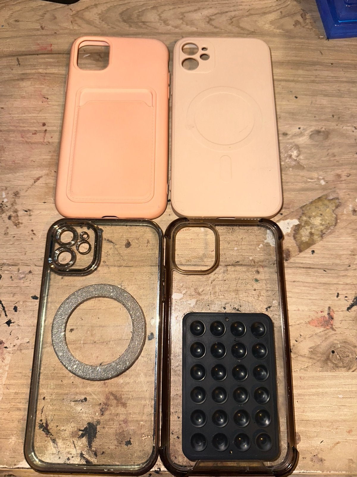 Iphone 11 hoesjes, IPhone 11, Kunststof, Ophalen, Meerkleurig