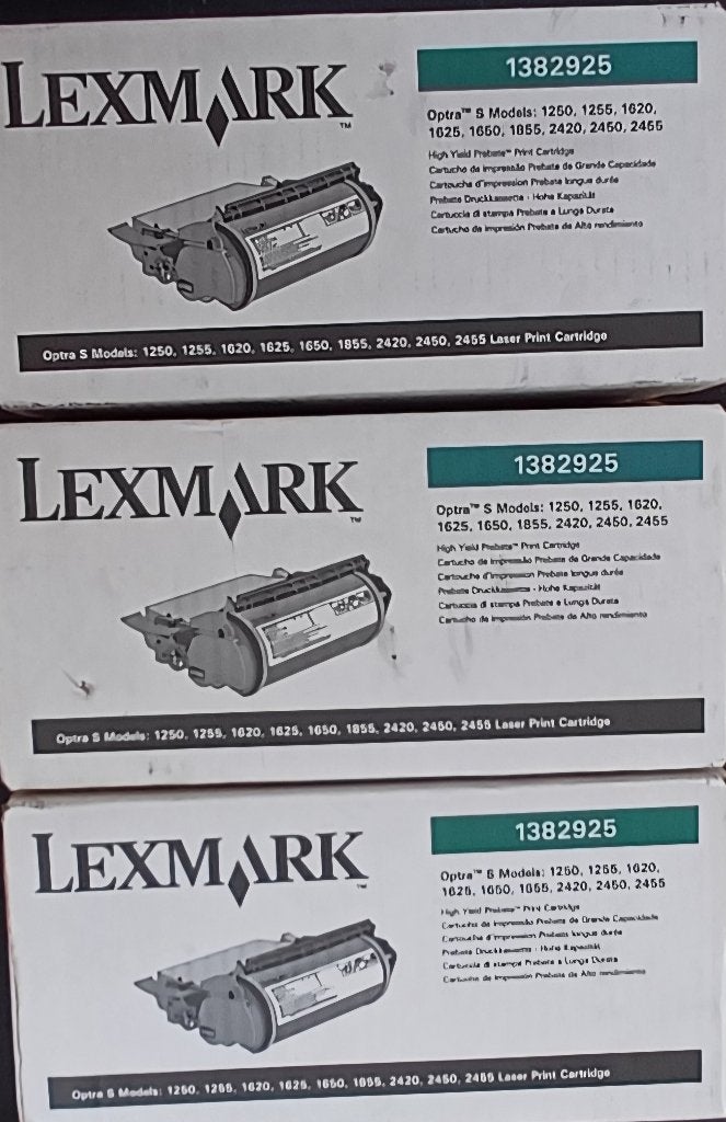 Lexmark 1382925 Optra S Laser Print Cartridge black, Ophalen of Verzenden, Nieuw, Toner, Lexmark
