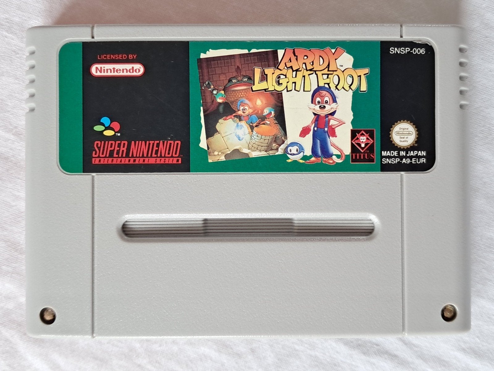 Ardy Light Foot / Lightfoot - Super Nintendo SNES, Gebruikt, 1 speler, Eén computer, Ophalen of Verzenden