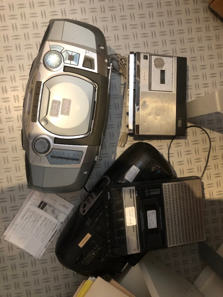 cassette spelers, Ophalen of Verzenden, Gebruikt, Philips