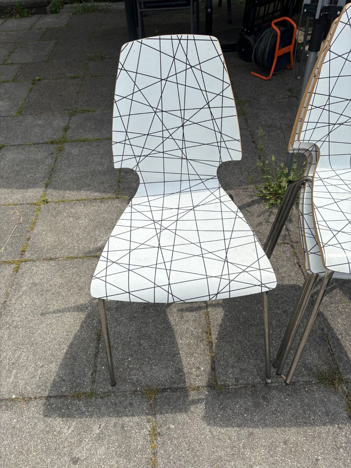 Eetafelstoelen te koop, Ophalen of Verzenden, Gebruikt, Vier