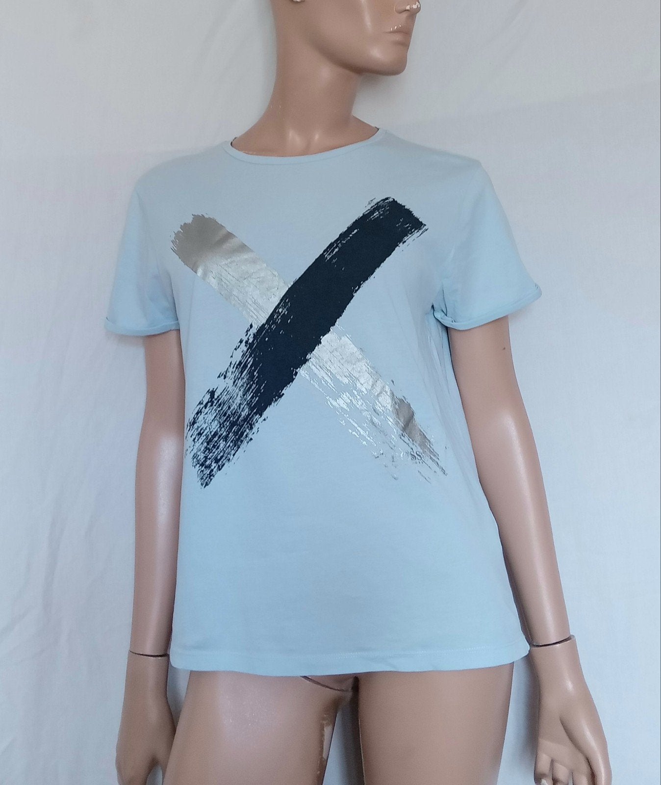 HUGO BOSS Top , Maat M, Maat 38/40 (M), Blauw, Ophalen of Verzenden, Zo goed als nieuw
