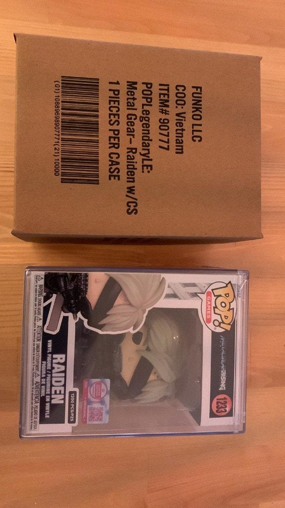 Funko Pop! Raiden Metal Gear Rising 1233 Limited Edition, Verzamelen, Ophalen of Verzenden, Nieuw