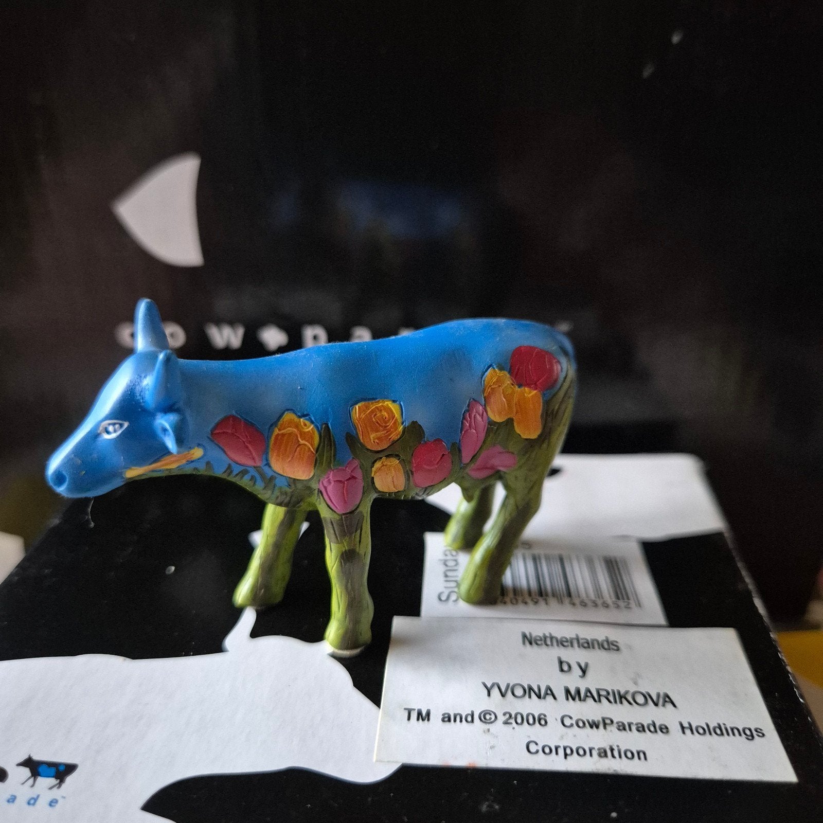 Cow Parade beeldje 'Netherlands' by Yvona Marikova (2006, Ophalen of Verzenden, Nieuw