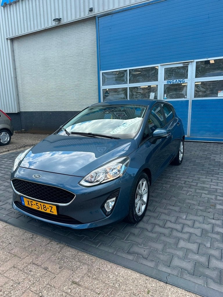 Ford Fiësta 1.1 85pk 5dr 2018 Blauw, Auto's, Voorwielaandrijving, Stof, 40 €/maand, Met garantie (alle)