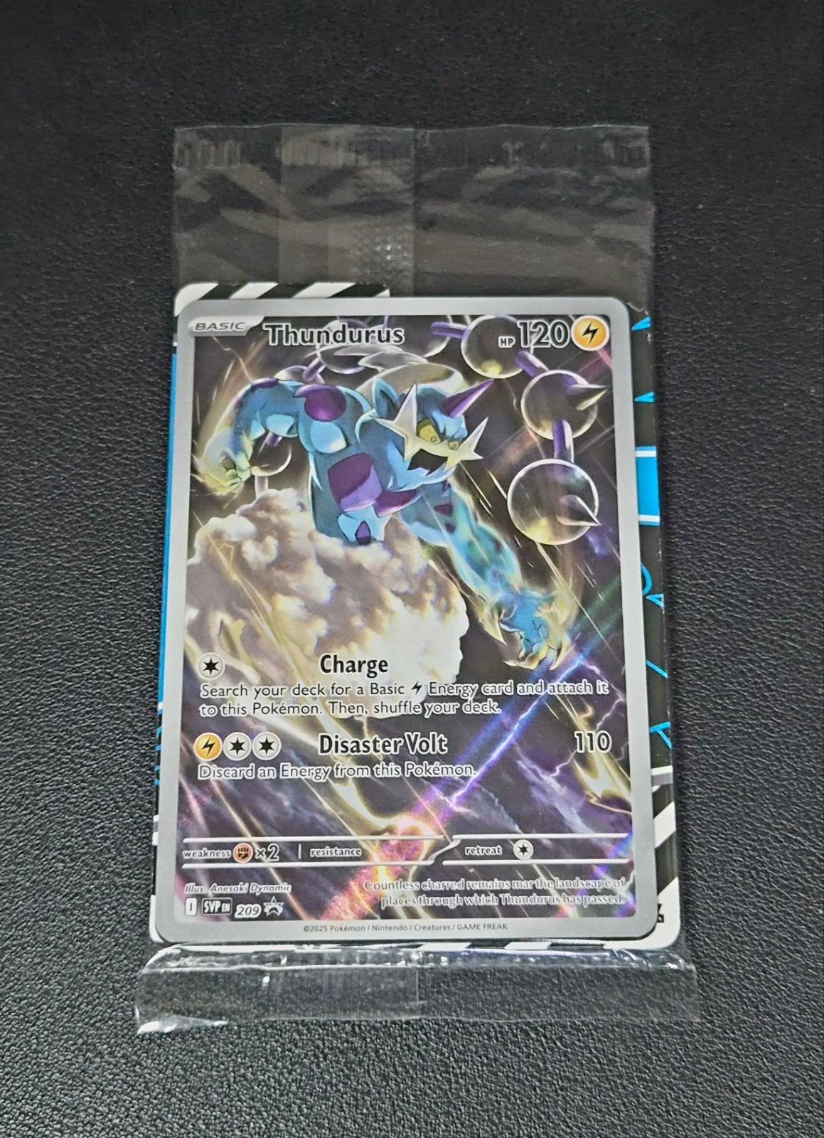 Thundurus SVP209 Promo kaart SEALED, Hobby en Vrije tijd, Verzamelkaartspellen | Pokémon, Ophalen of Verzenden, Zo goed als nieuw