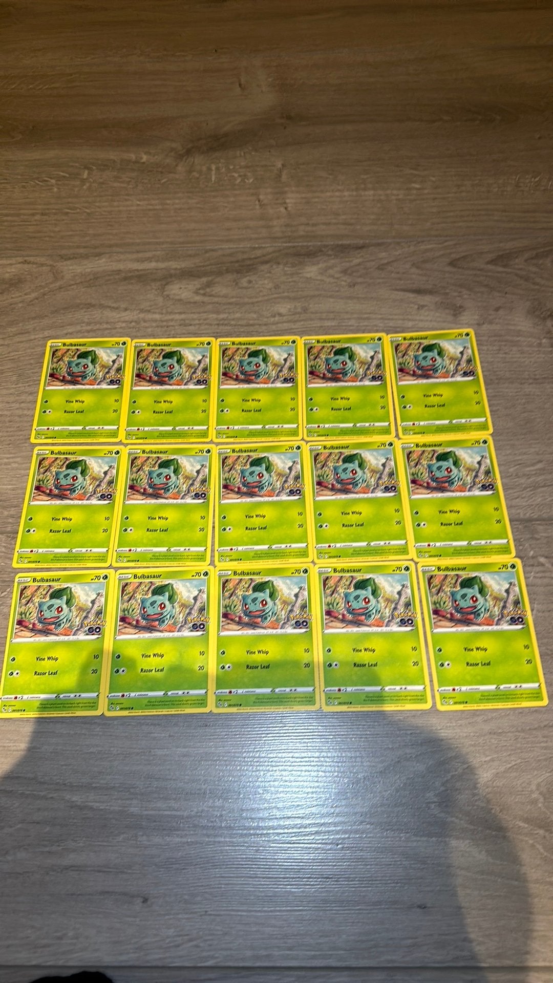 15x bulbasaur - Pokemon Kaart, Ophalen of Verzenden
