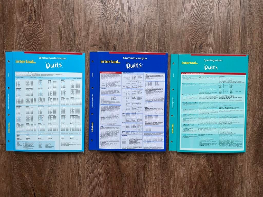 Duits examen: grammatica, spelling, werkwoorden. Intertaal, Diversen, Ophalen of Verzenden, Zo goed als nieuw