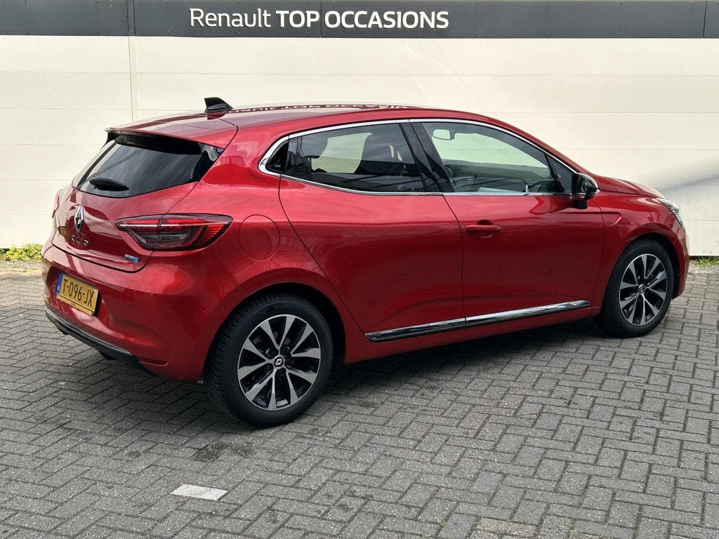 Renault Clio 1.6 E-Tech Hybrid 145 Techno | Navigatie | Came, Auto's, Renault, Gebruikt, Met garantie (alle), Leder en Stof, Parkeersensor
