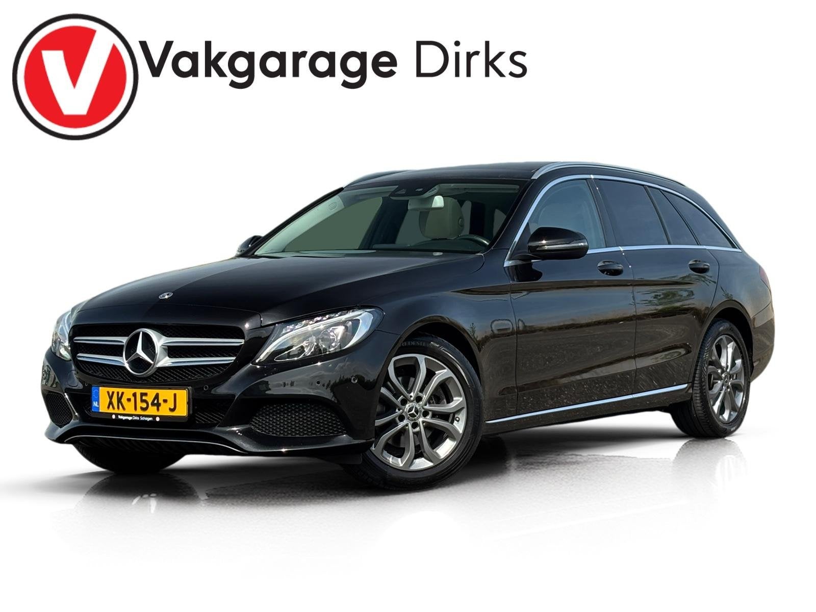 Mercedes-Benz C-klasse Estate 180 Aut9 Premium ✅ Pano ✅, Auto's, Mercedes-Benz, Automaat, Achterwielaandrijving, Leder en Stof