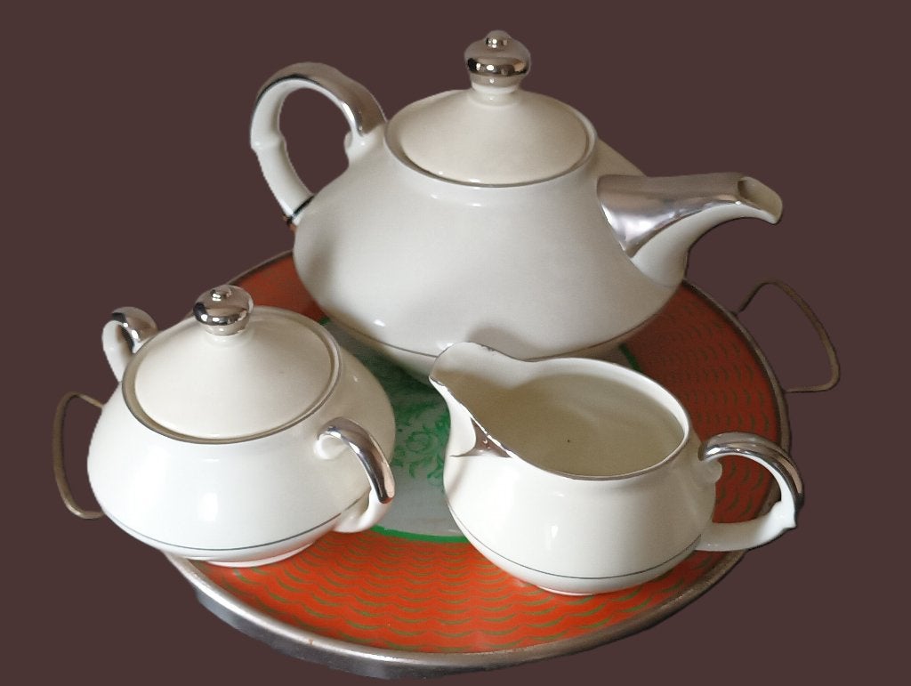 Vintage theeservies Bavaria, Antiek en Kunst, Ophalen of Verzenden