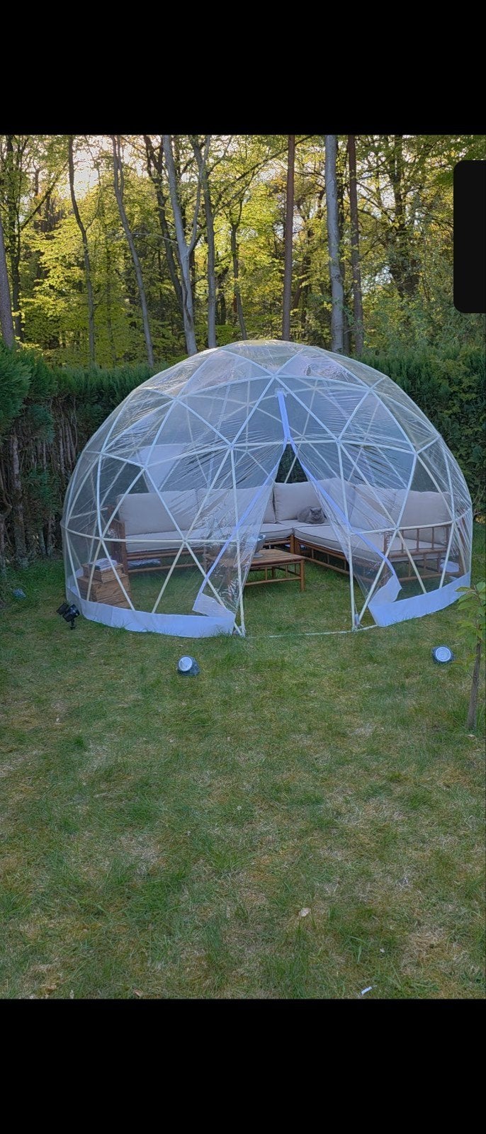 Ruime Iglo Tent - Ideaal voor Tuin of Evenementen, Ophalen of Verzenden, Gebruikt, Meer dan 6