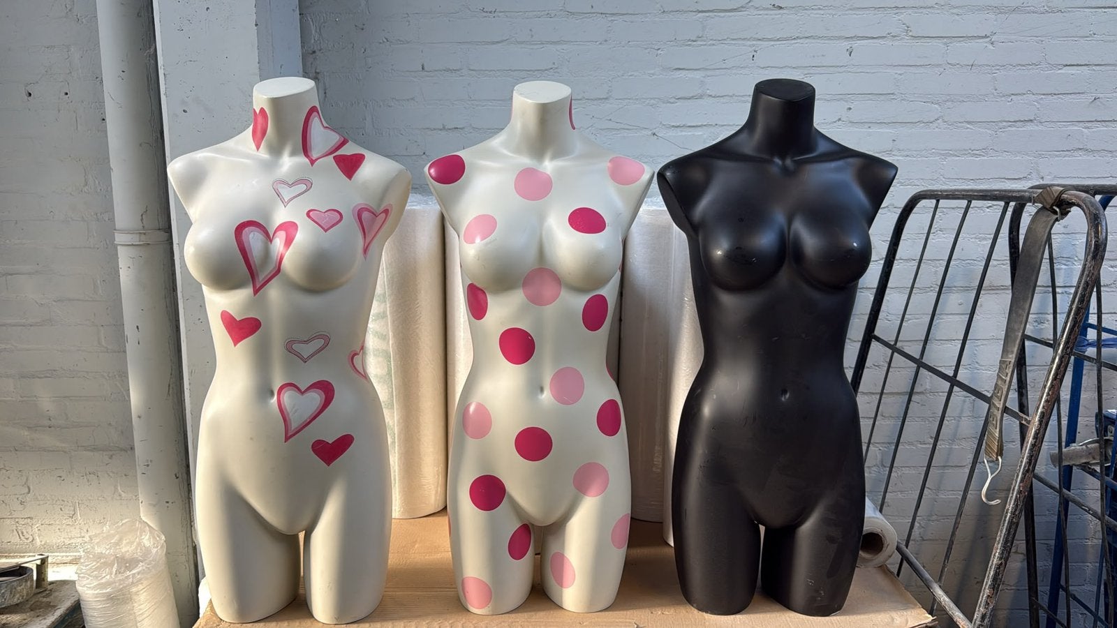 Te koop torso-paspoppen, Ophalen, Zo goed als nieuw