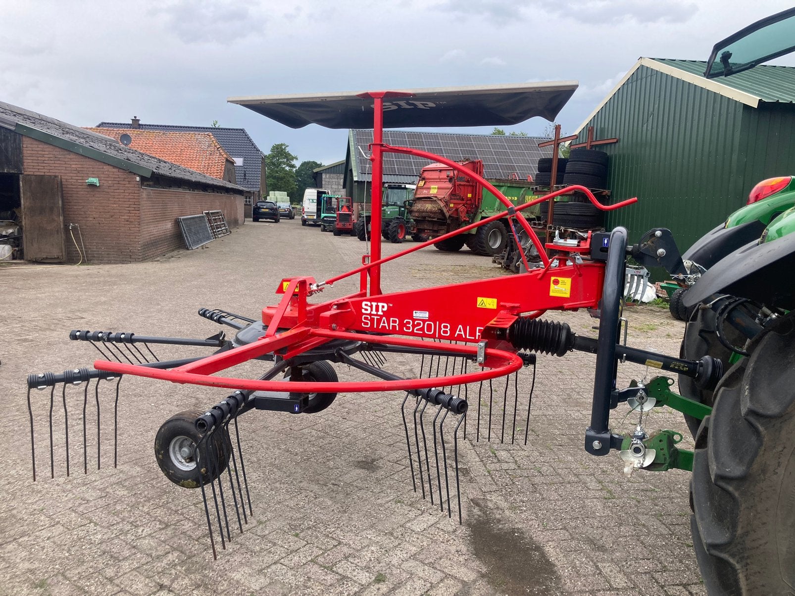 Boxer agri 165 maaier Sip 320/8 alp hark, Ophalen of Verzenden, Weidebouw