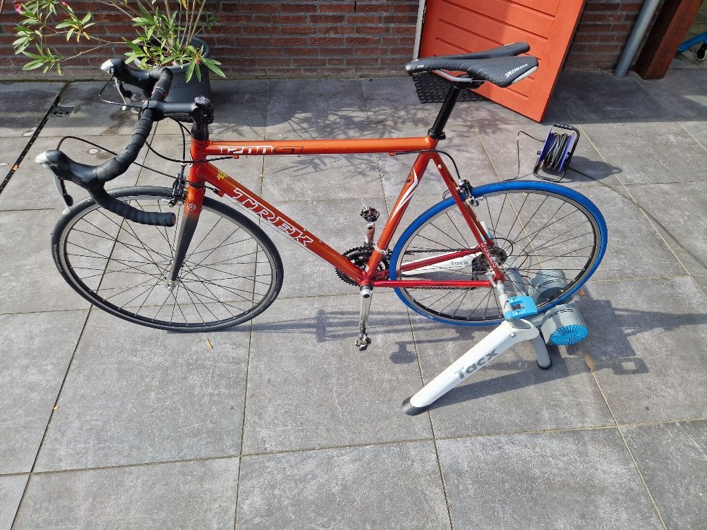 Tacx T2180 Vortex met Trek racefiets, Sport en Fitness, Ophalen, Gebruikt, Overige typen