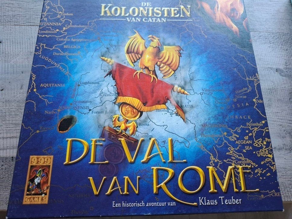 De Kolonisten van Catan: De Val van Rome, Hobby en Vrije tijd, Drie of vier spelers, Ophalen of Verzenden, Gebruikt, 999 Games