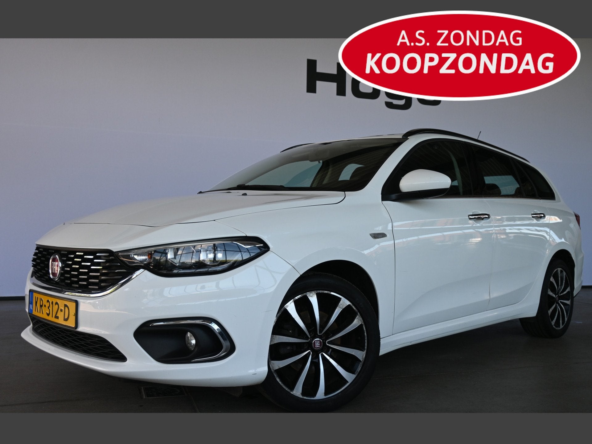 Fiat Tipo Stationwagon 1.3 MultiJet 16v Pop Clima Cruise Con, Auto's, Fiat, Voorwielaandrijving, Stof, Gebruikt, 4 cilinders